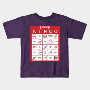 Stephen King Bingo Kids T-Shirt